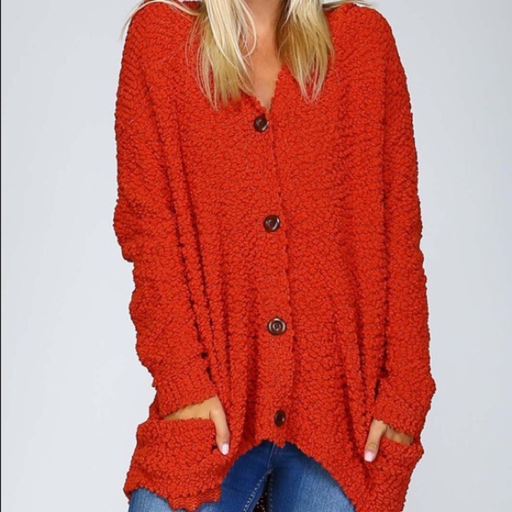 💕Hannah💕 Popcorn Hoodie Cardigan